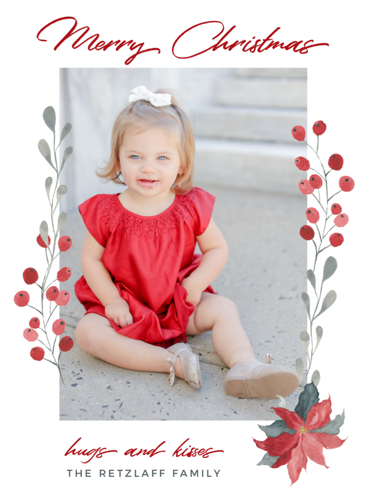 White Themed Christmas, Sommerville Photos Cards